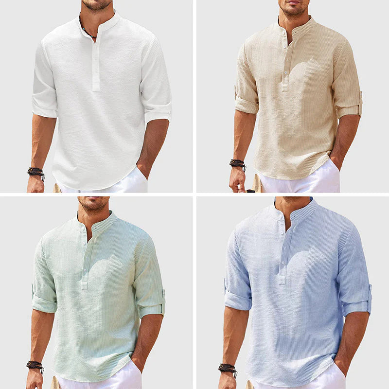 Men's Casual Shirt with Long Sleeve