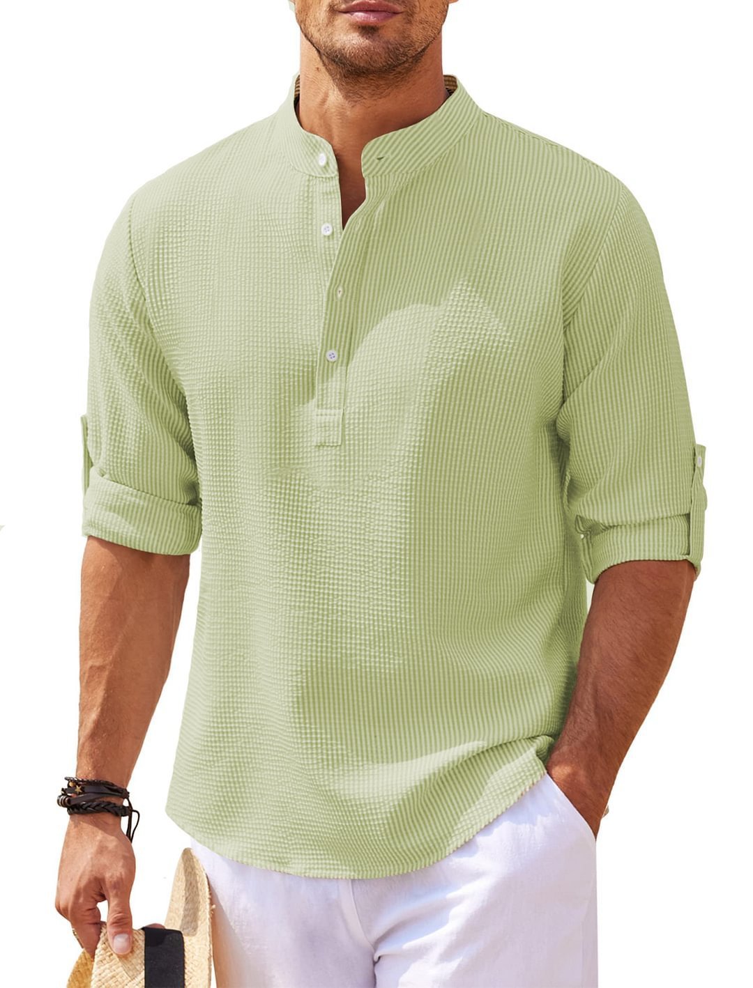Men's Casual Shirt with Long Sleeve