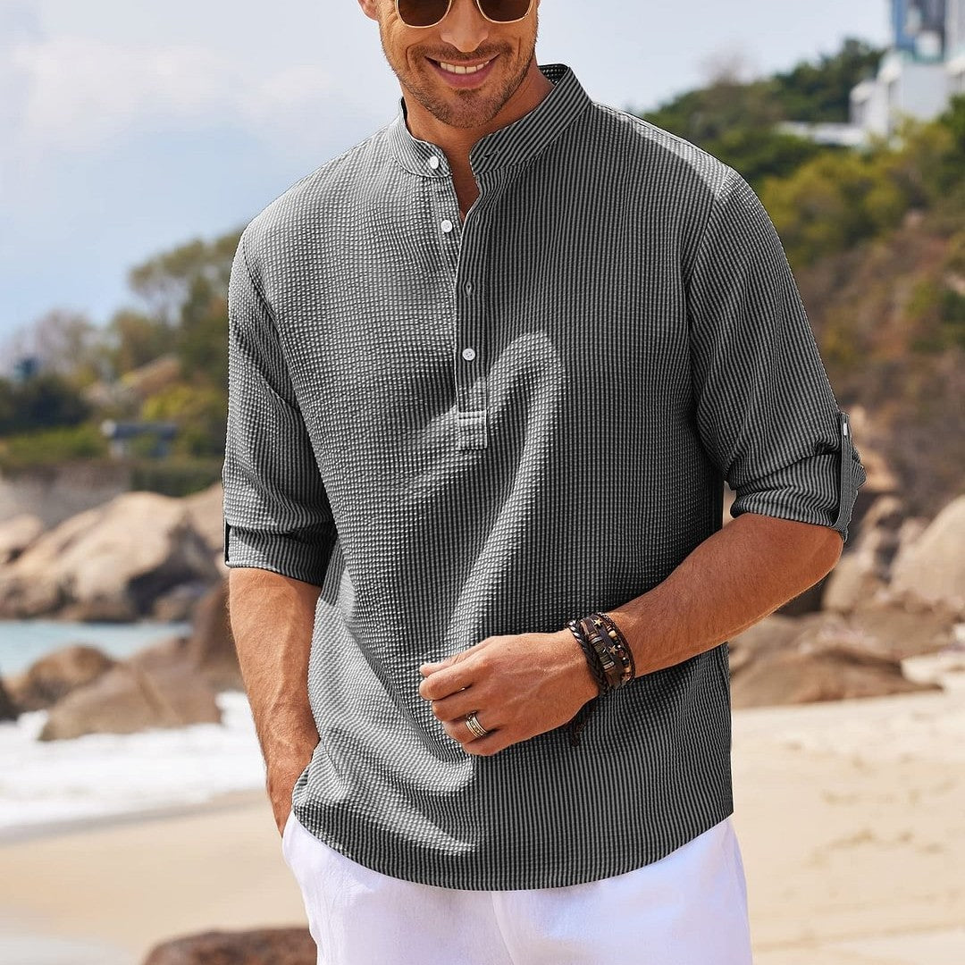 Men's Casual Shirt with Long Sleeve